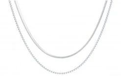 CHAIN FOR ART'S SAKE SNAKE SILVER