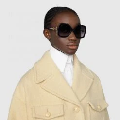 GUCCI GG1021S/001 -Etnia Barcelona || Gucci Shop gucci 0121s